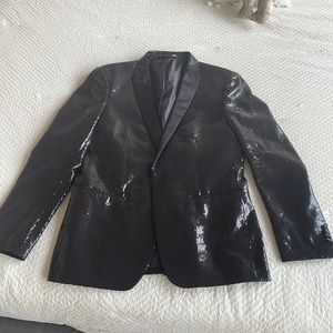 Zara mens sequin blazer